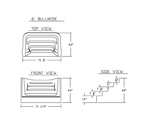 6ft.-Straight-Front-Square-Back-Step 04