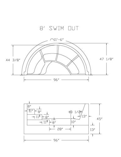 8ft.-Roman-Swim-Out Bullnose