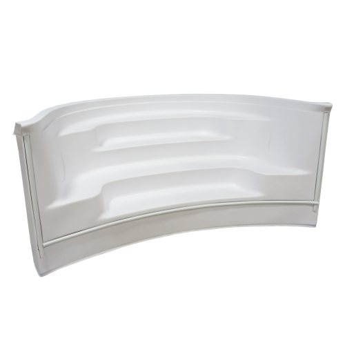 8ft. x 9ft. Radius Front Roman Back Step